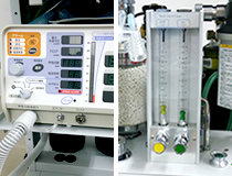 人工呼吸装置・吸入麻酔器